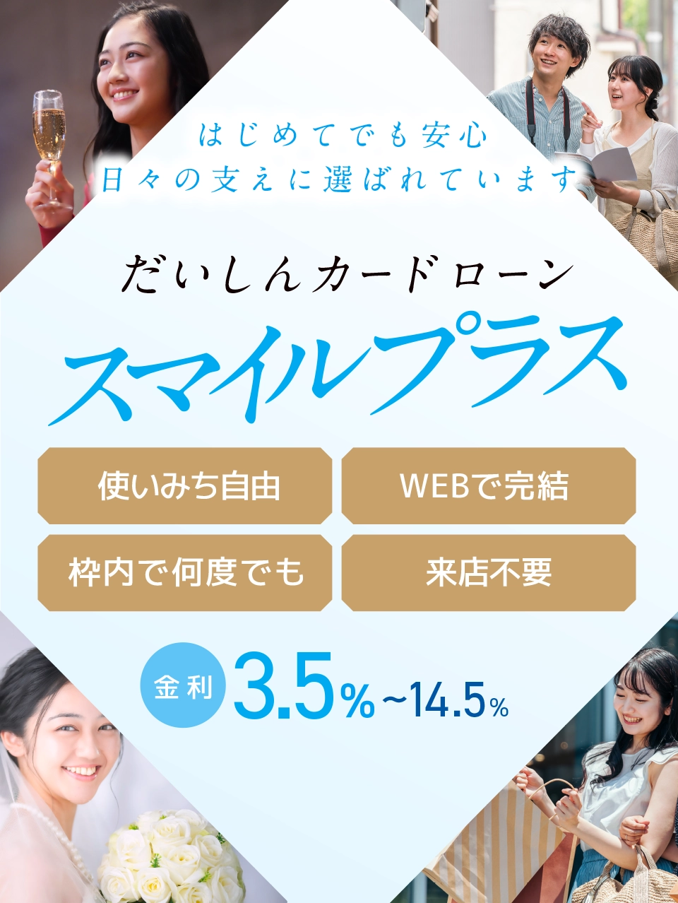 だいしんカードローン【スマイルプラス】